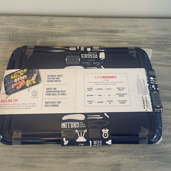 Martha Stewart 2 Prep & serve trays - Picture 3 of 3